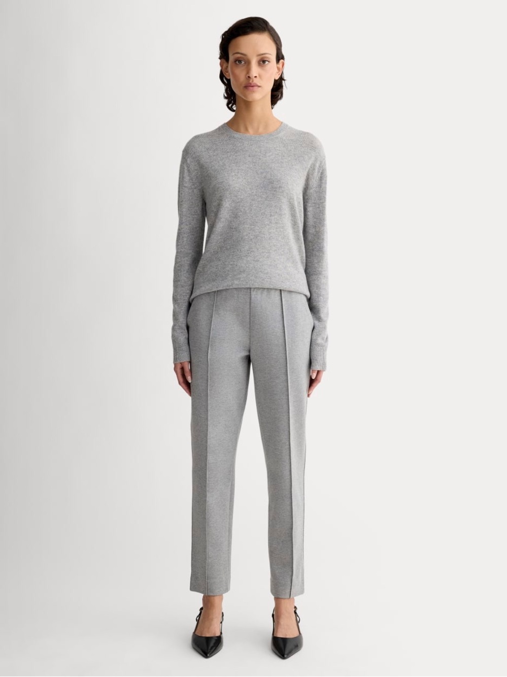 Everlane the dream pant Heather gray stretch